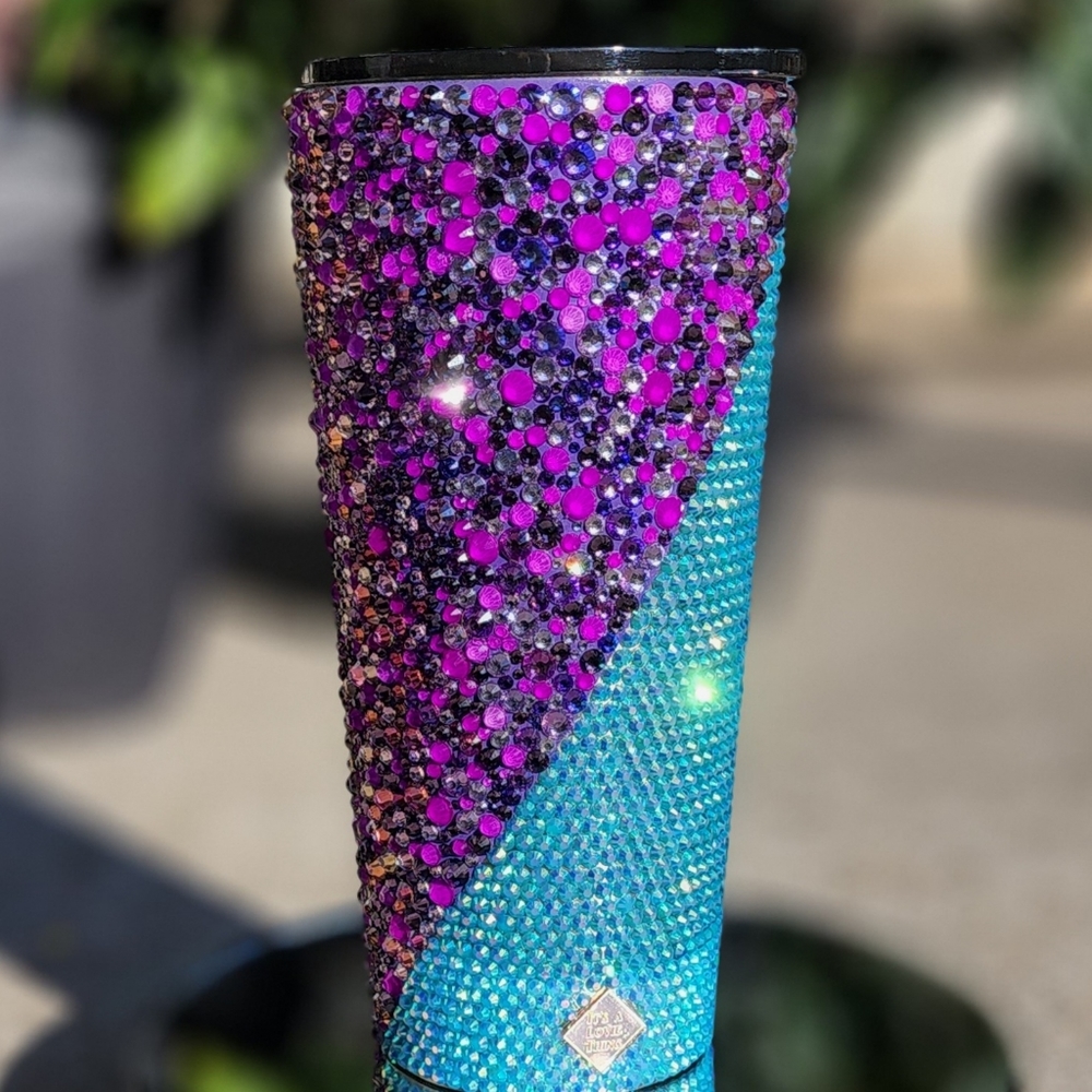 Bling rhinestone 24 oz tumbler